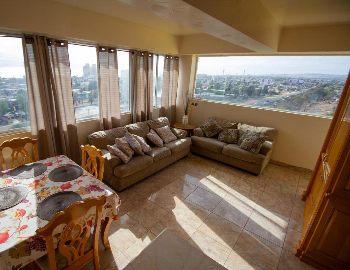 3 Dolphins Apartment Rosarito Bagian luar foto
